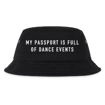 Mon passeport est rempli d’événements de danse - Bob Enfant - noir - Devant