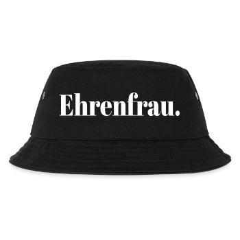 EHRENFRAU PARTNER DESIGN - Kinder Bucket Hat - Schwarz - Vorne