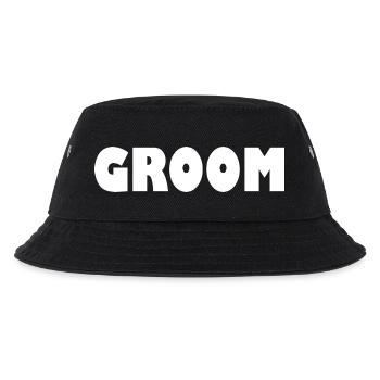 Groom - Kids’ Bucket Hat - black - Front