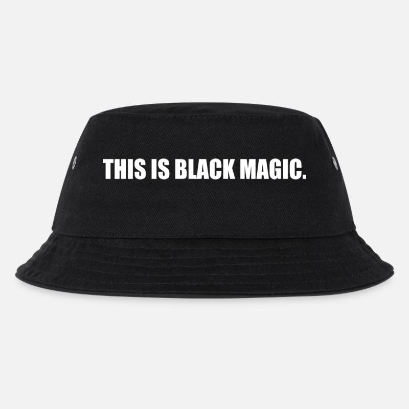 This is black magic - Kinder Bucket Hat - Schwarz