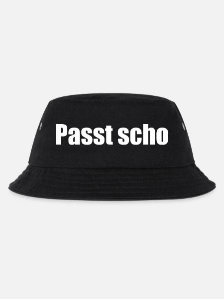 Passt scho - Kinder Bucket Hat - Schwarz