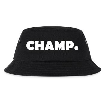 CHAMP - Kids’ Bucket Hat - black - Front