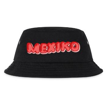 Urlaub Mexiko - Kinder Bucket Hat - Schwarz - Vorne