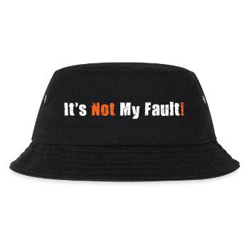 Es ist nicht meine Schuld! - Kinder Bucket Hat - Schwarz - Vorne