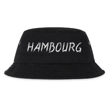 Hambourg Écriture au pinceau - Bob Enfant - noir - Devant