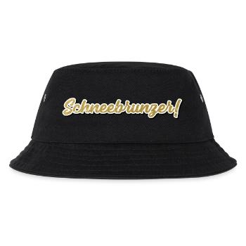 Schneebrunzer Österreich Dialekt Mundart Sprache - Kinder Bucket Hat - Schwarz - Vorne