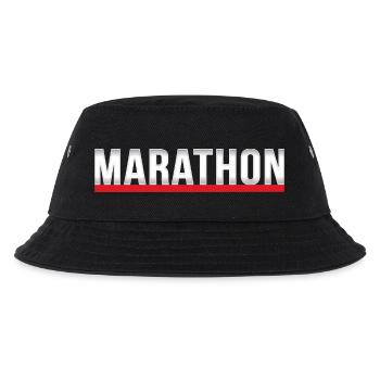 marathon - Kids’ Bucket Hat - black - Front