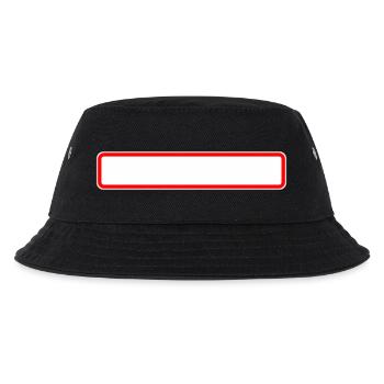 Stadt-Panel, Jungfrau - Kinder Bucket Hat - Schwarz - Vorne
