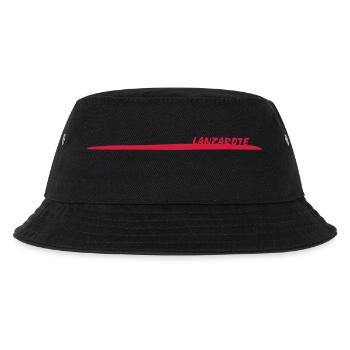 Lanzarote - Kinder Bucket Hat - Schwarz - Vorne