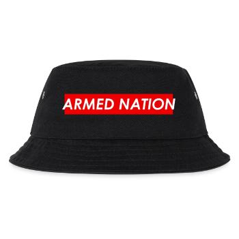 ARMED NATION 2019 LOGO REDBOX - Kinder Bucket Hat - Schwarz - Vorne