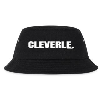 Als Cleverle ist man schlau und gewieft... - Kinder Bucket Hat - Schwarz - Vorne