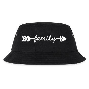 Family - Kids’ Bucket Hat - black - Front