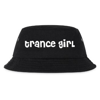 Trance Girl - Kinder Bucket Hat - Schwarz - Vorne