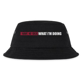 I Have No Idea - Kids’ Bucket Hat - black - Front