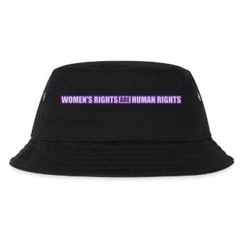womens rights Feminist Zitat - Kinder Bucket Hat - Schwarz - Vorne