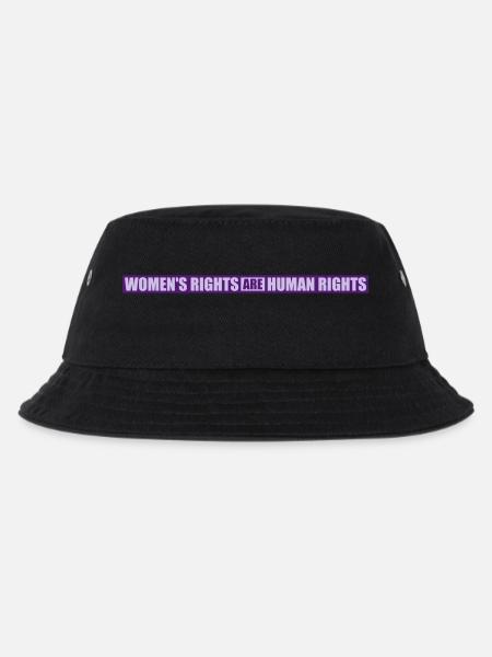 womens rights feminist quote - Kids’ Bucket Hat - black