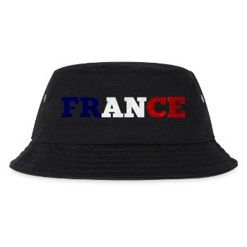 France - Kids’ Bucket Hat - black - Front