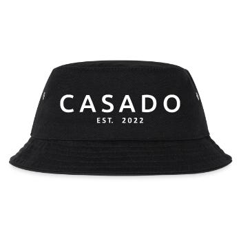 Casado Est. 2022 Wedding Married Matching Couple - Kids’ Bucket Hat - black - Front