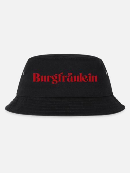 Burgfräulein - Kinder Bucket Hat - Schwarz