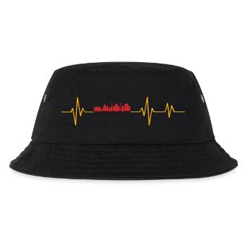 Heartbeat Dortmund - gift idea - Kids’ Bucket Hat - black - Front