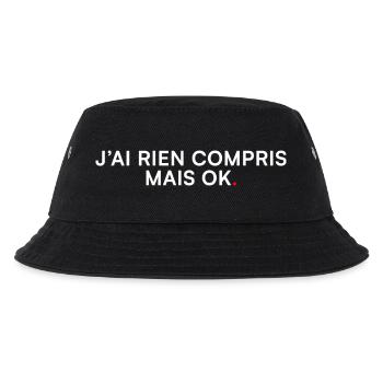 J’ai rien compris mais ok – Humour - Bob Enfant - noir - Devant