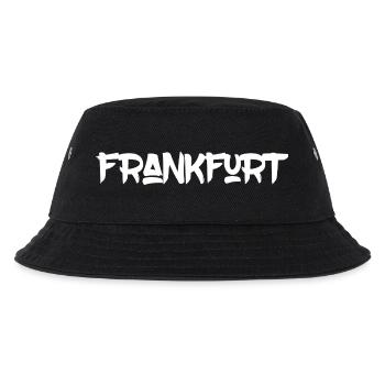 Frankfurt - Main - Hessen - Römer - Höchst - Kinder Bucket Hat - Schwarz - Vorne