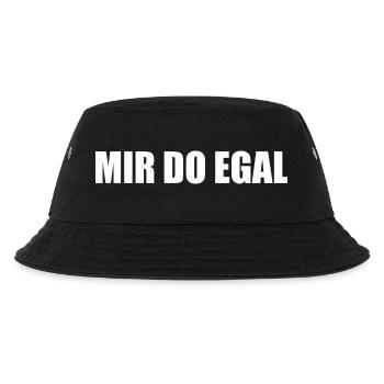 Mir Do Egal - Kinder Bucket Hat - Schwarz - Vorne