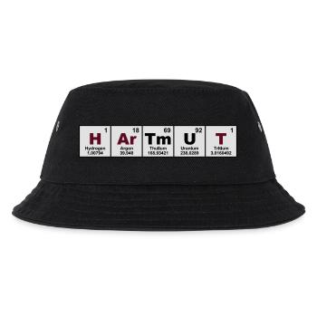 hartmut - Kinder Bucket Hat - Schwarz - Vorne