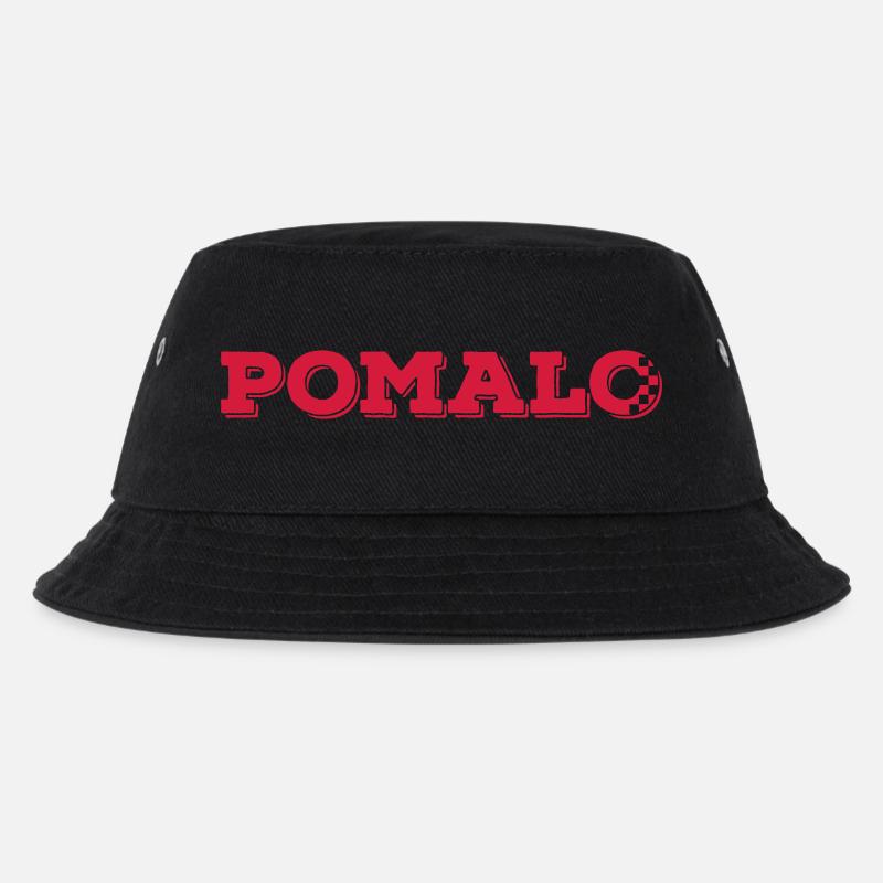 pomalo - Kinder Bucket Hat - Schwarz