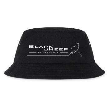 Black sheep of the family - Kinder Bucket Hat - Schwarz - Vorne