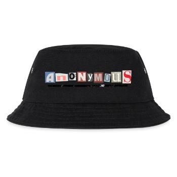 Anonymous - Kinder Bucket Hat - Schwarz - Vorne