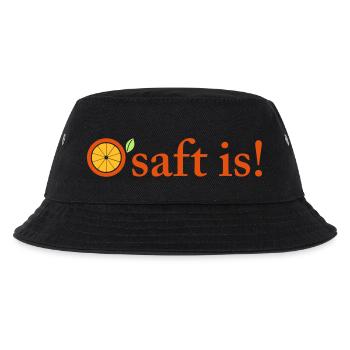 O'saft is - Kinder Bucket Hat - Schwarz - Vorne