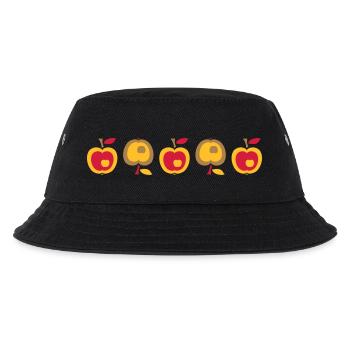 Apple - Kids’ Bucket Hat - black - Front