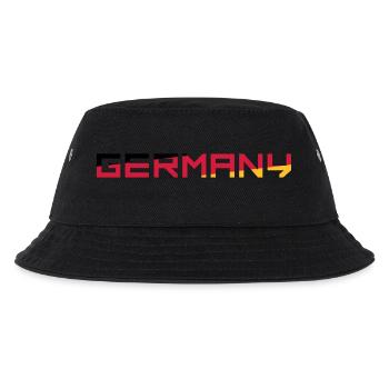 Équipe Allemagne Allemagne Couleurs Noir Rouge Or G - Bob Enfant - noir - Devant