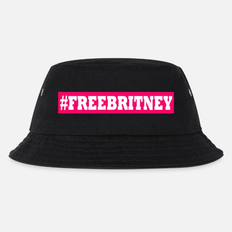 free britney - Kids’ Bucket Hat - black