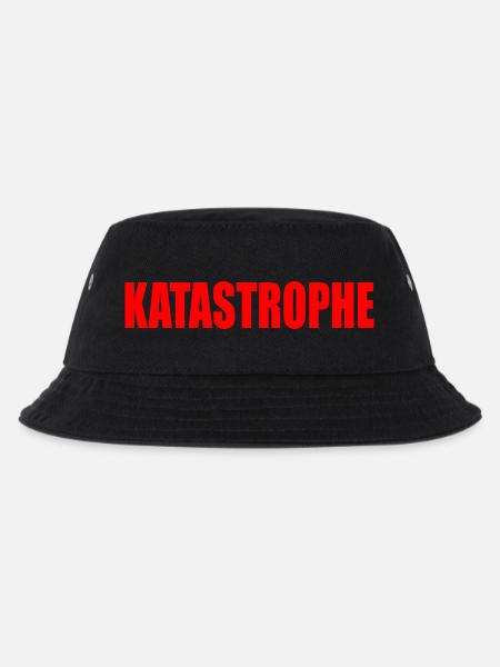 Katastrophe - Kinder Bucket Hat - Schwarz