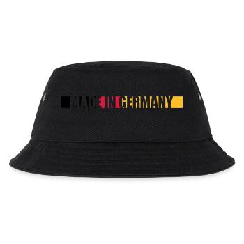 Made in Germany - Kinder Bucket Hat - Schwarz - Vorne