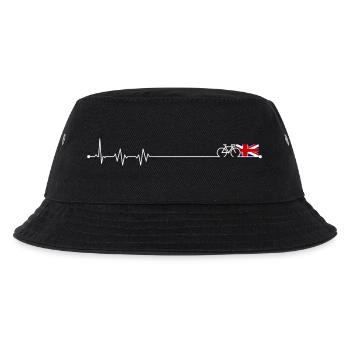 Cycle Route UK Emblem - Kids’ Bucket Hat - black - Front