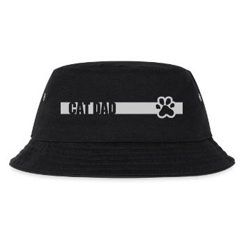 Stripe Design Chat Papa - Bob Enfant - noir - Devant