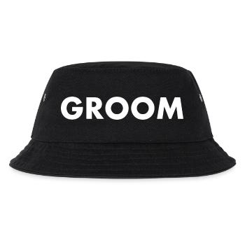 Groom - Kids’ Bucket Hat - black - Front