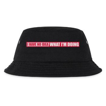 I Have No Idea - Kids’ Bucket Hat - black - Front