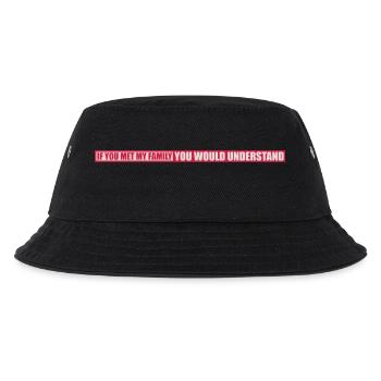 you would understand quote - Kids’ Bucket Hat - black - Front