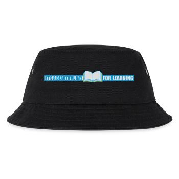 beautiful day for learning - Kids’ Bucket Hat - black - Front