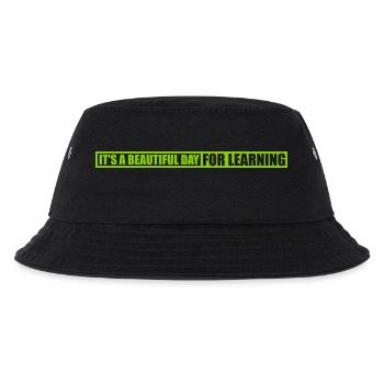 beautiful day for learning - Kids’ Bucket Hat - black - Front
