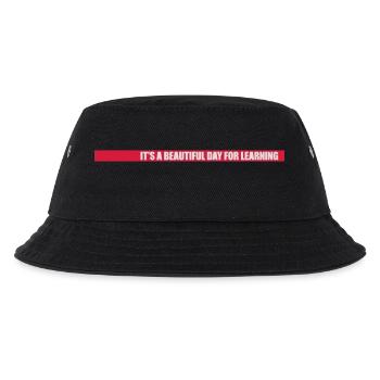 beautiful day for learning - Kids’ Bucket Hat - black - Front