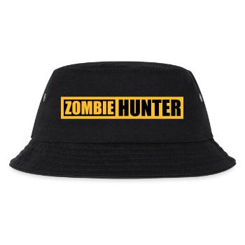 zombie hunter Halloween Quote - Kids’ Bucket Hat - black - Front