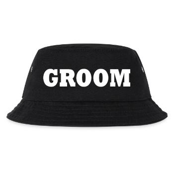 Groom - Kids’ Bucket Hat - black - Front