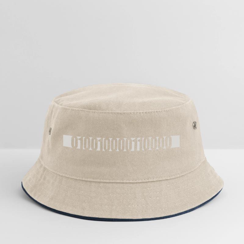 Binär Code Programm Sprache Kinder Bucket Hat