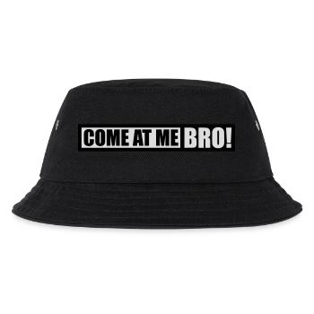 come at me bro - Kinder Bucket Hat - Schwarz - Vorne