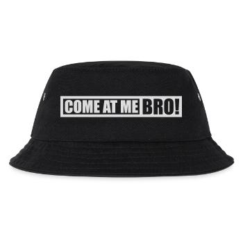 come at me bro - Kinder Bucket Hat - Schwarz - Vorne